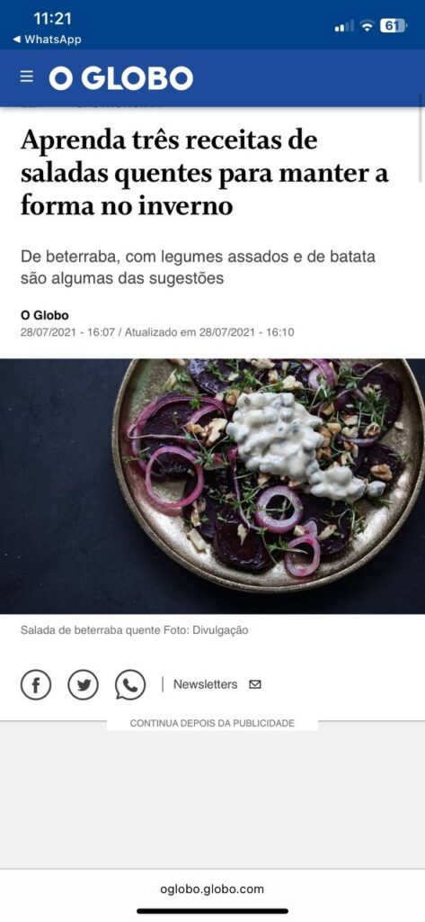 Freeletics no Globo