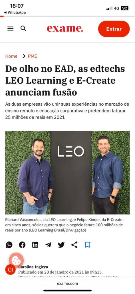 Revvo - Leo Learning na Exame